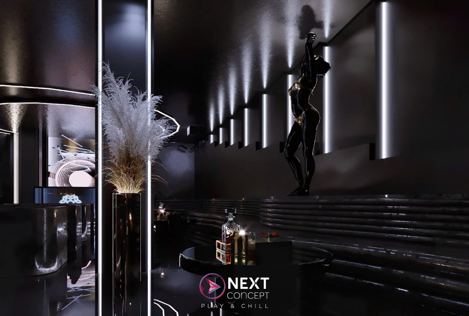 Thiết Kế Thi Công SCARLETT LOUNGE