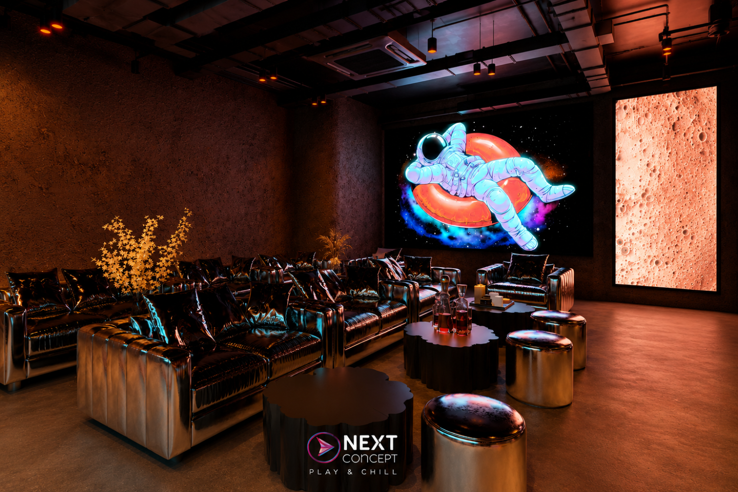 Thiết kế - Thi Công XUC XAC LOUNGE